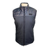 Cavalleria Toscana Coated Nylon Quilted Vest in Navy