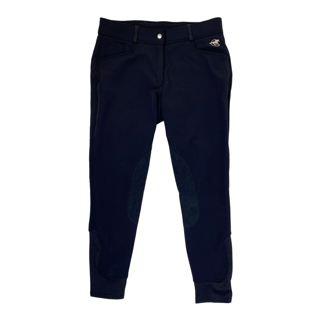 SmartPak Piper Winter Softshell Breeches in Black - Women's 22R
