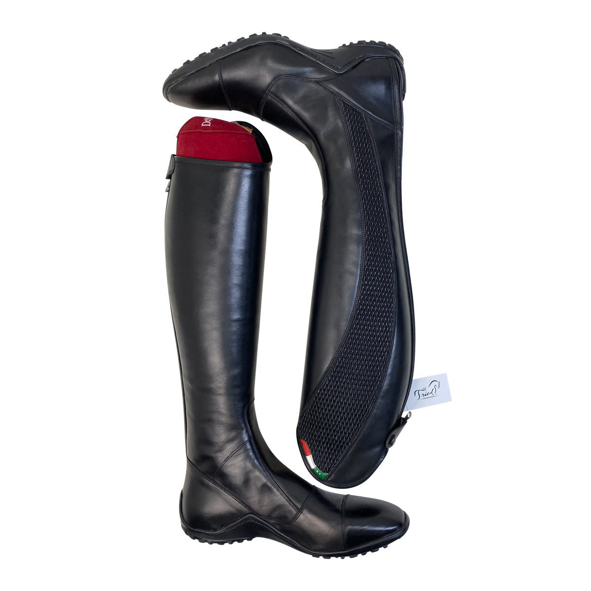 De Niro Galileo Tall Boots in Black