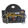 Neue Schule 'Turtle Top Jumper' Pelham Bit in Salox Gold/ Stainless