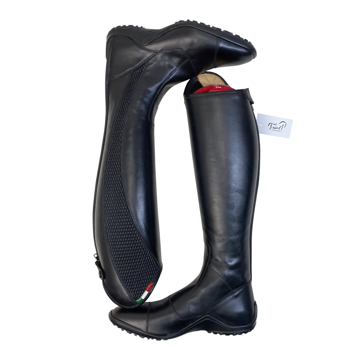 De Niro Galileo Tall Boots in Black