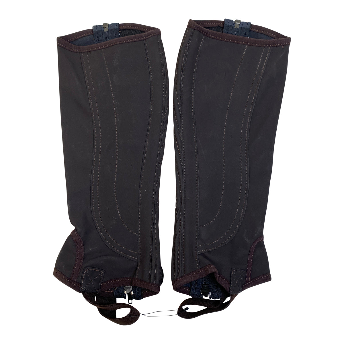 Dublin Easy Care Half Chaps in Brown