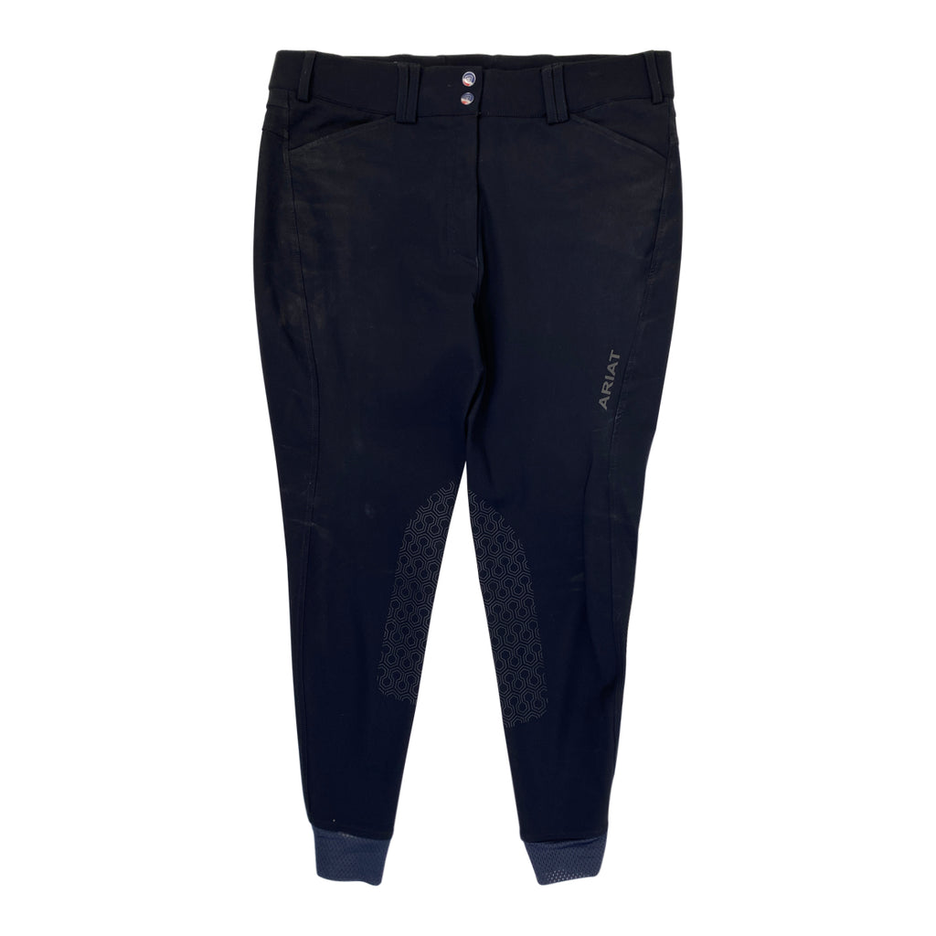 Ariat 'Tri Factor Grip' Breeches in Black - Women's 34R