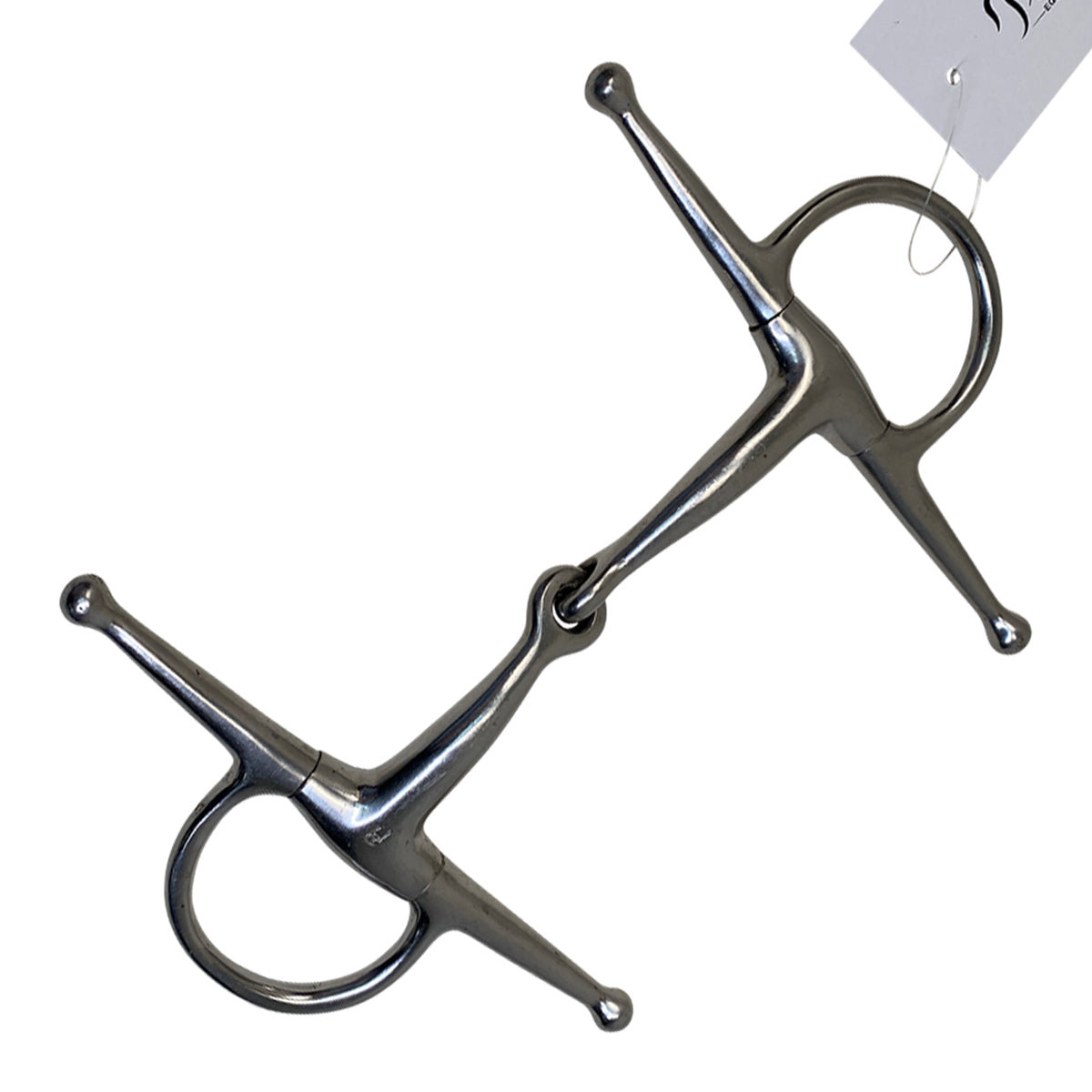 Heavyweight Jointed Full Cheek Snaffle in Stainless Steel
