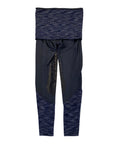 Equo Schooling Pant in Grey/Blue Stripes