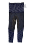 Equo Schooling Pant in Grey/Blue Stripes