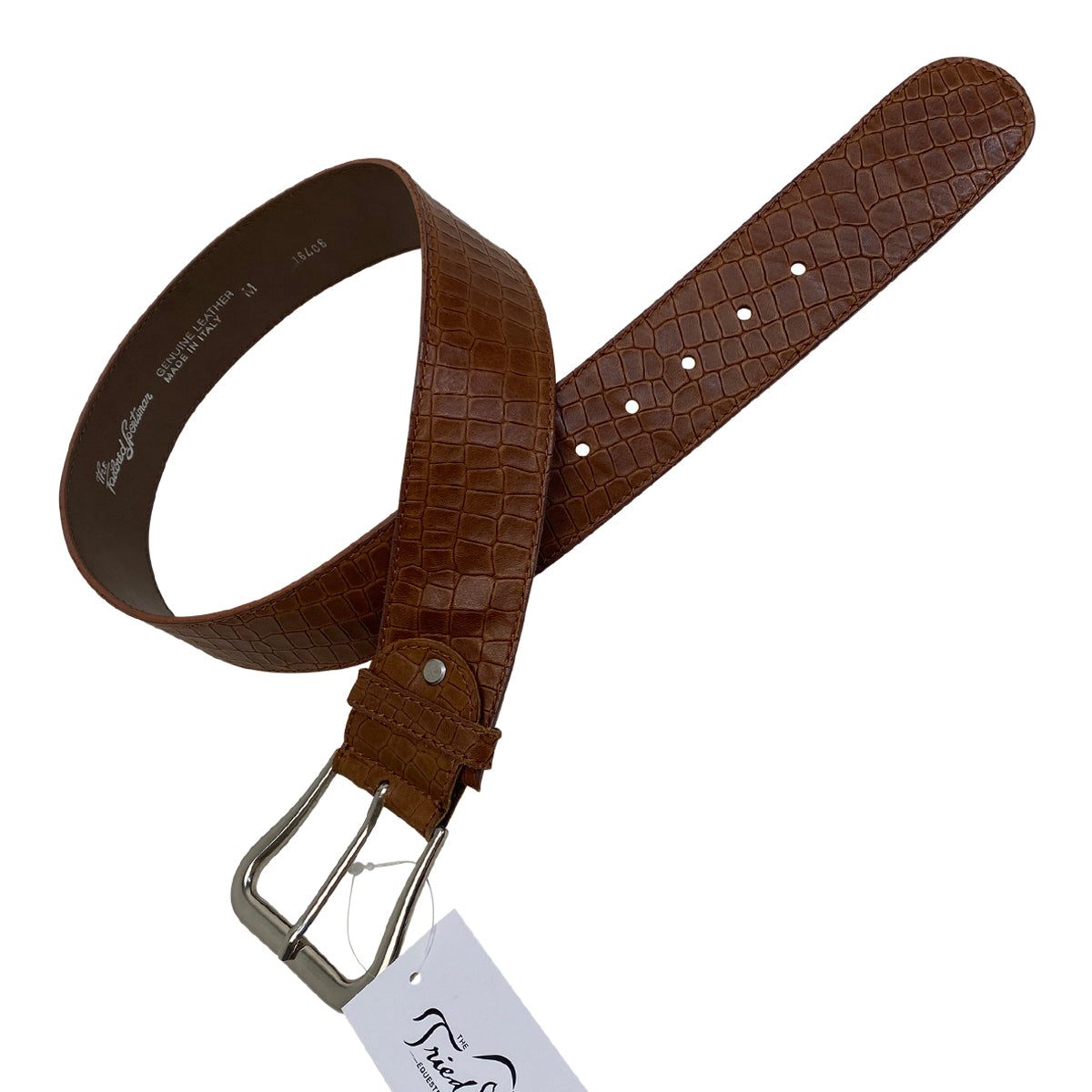 Tailored Sportsman Leather Belt in Light Brown