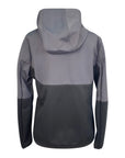 Cavalleria Toscana Jersey Bonded Wool Jacket in Dark Grey/Black