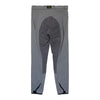 Golden Dress Suede Full Seat Breeches in Grey Pinstripe