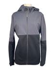 Cavalleria Toscana Jersey Bonded Wool Jacket in Dark Grey/Black