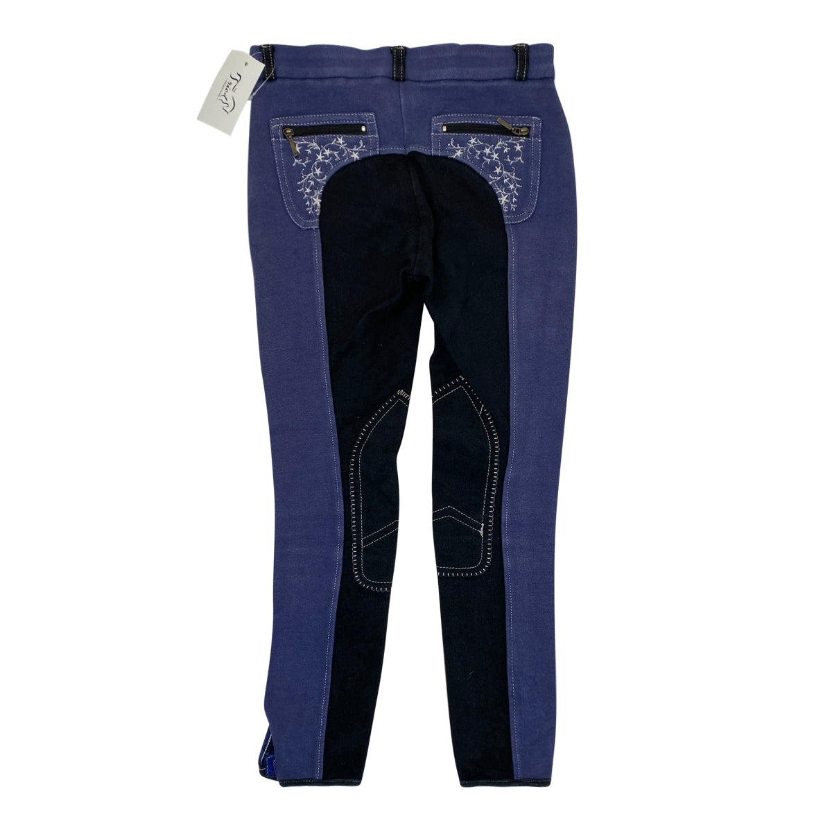 USG Knee Patch Contrast Breeches in Purple/Black