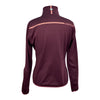 Asmar Equestrian 'Daphne' Zip Up in Plum