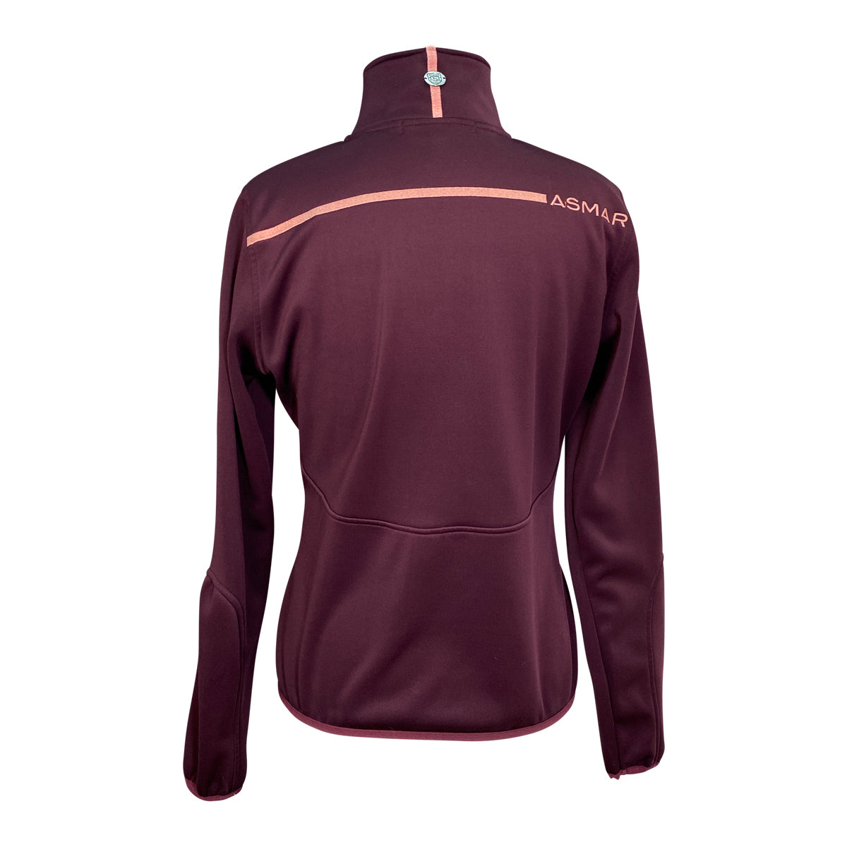 Asmar Equestrian 'Daphne' Zip Up in Plum