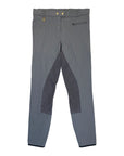 Golden Dress Suede Full Seat Breeches in Grey Pinstripe