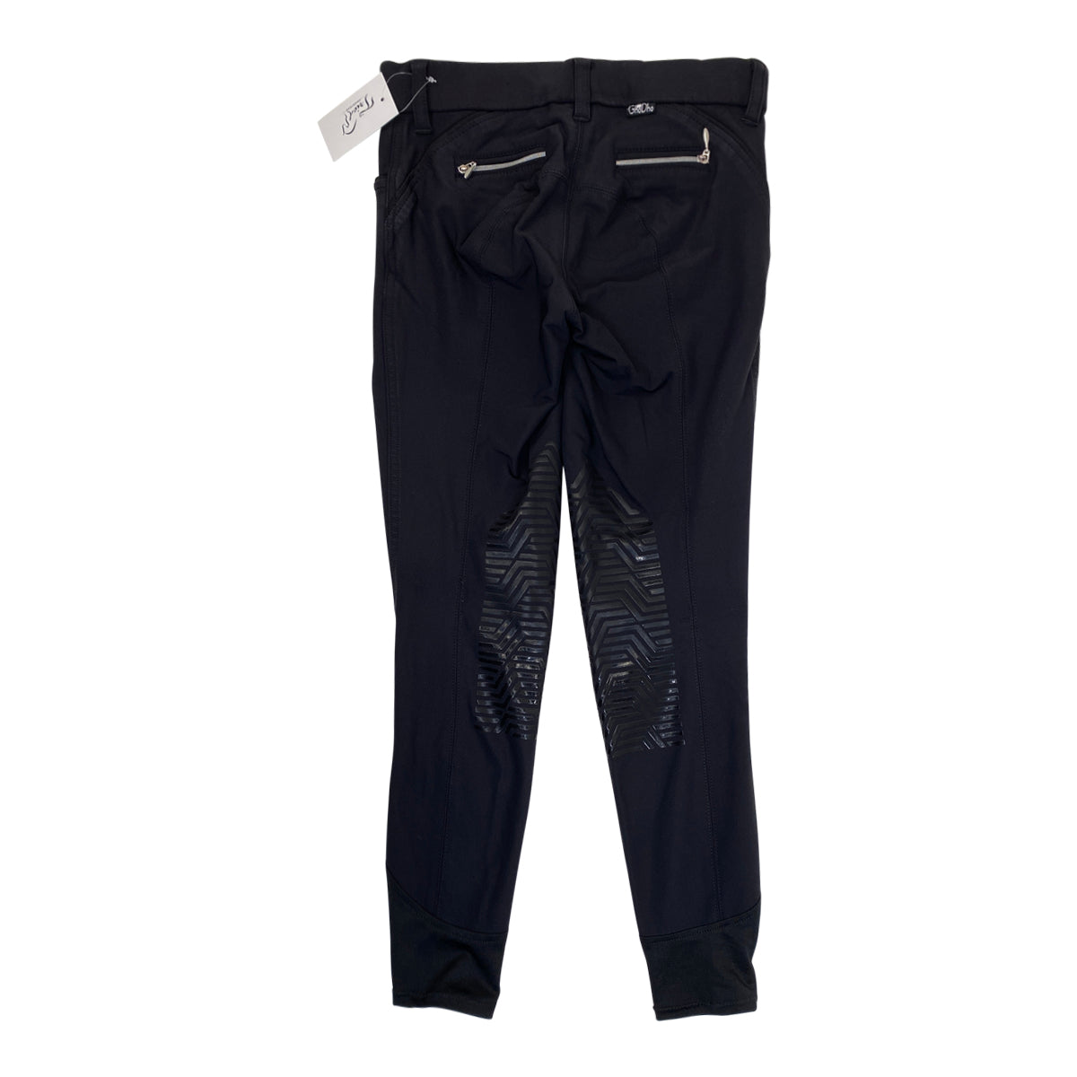 Ghodho 'Aubrie Pro' Knee Patch Breeches in Black - Women's 24