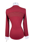 Hunt Club 'Sterling' Competition Shirt in Bordeaux