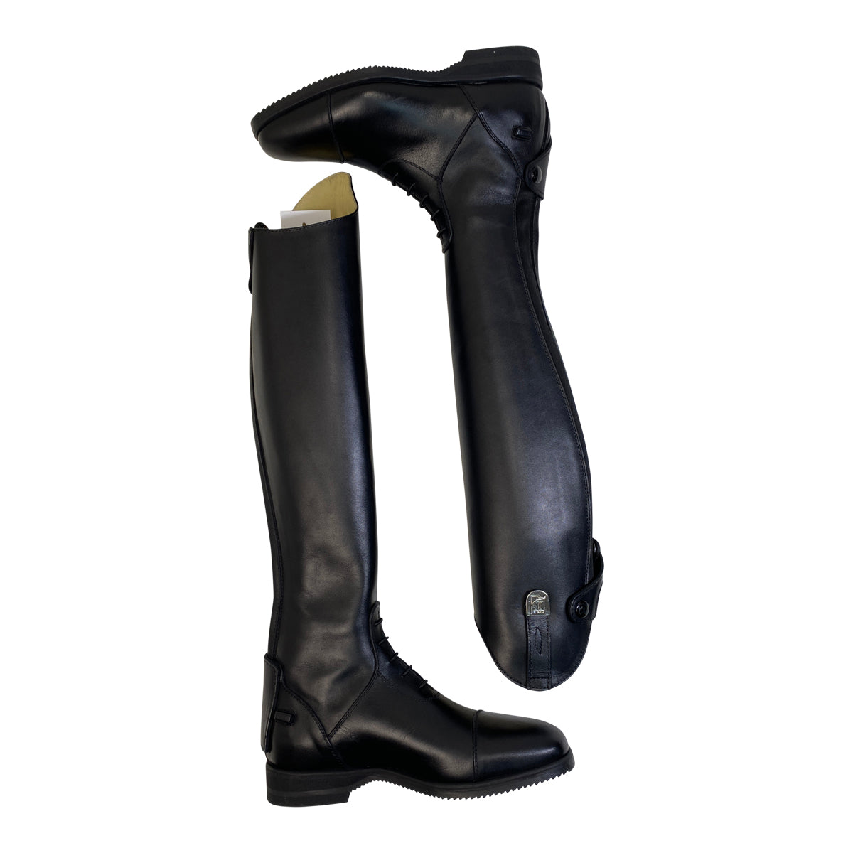 Tucci Galileo Field Boots in Black