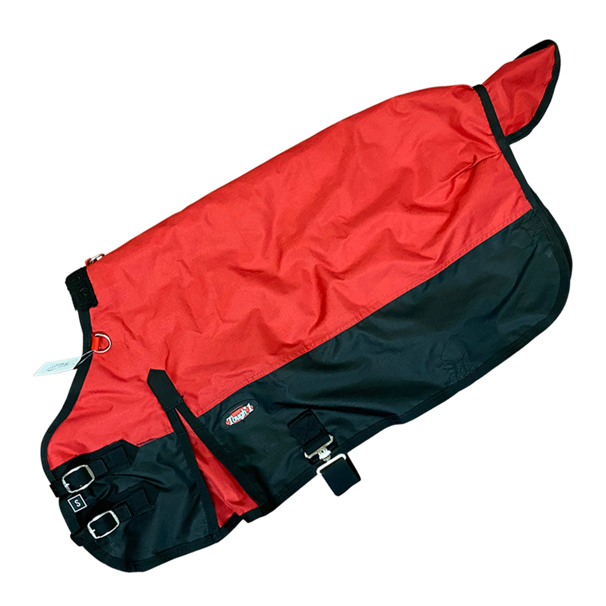 Tough1 600D Foal Turnout Blanket in Red/Black
