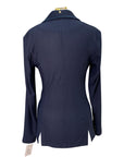 Espoir Mesh Show Jacket in Navy