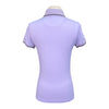 Equiline 'Gretig' Performance Polo in Misty Lilac - Women's Small
