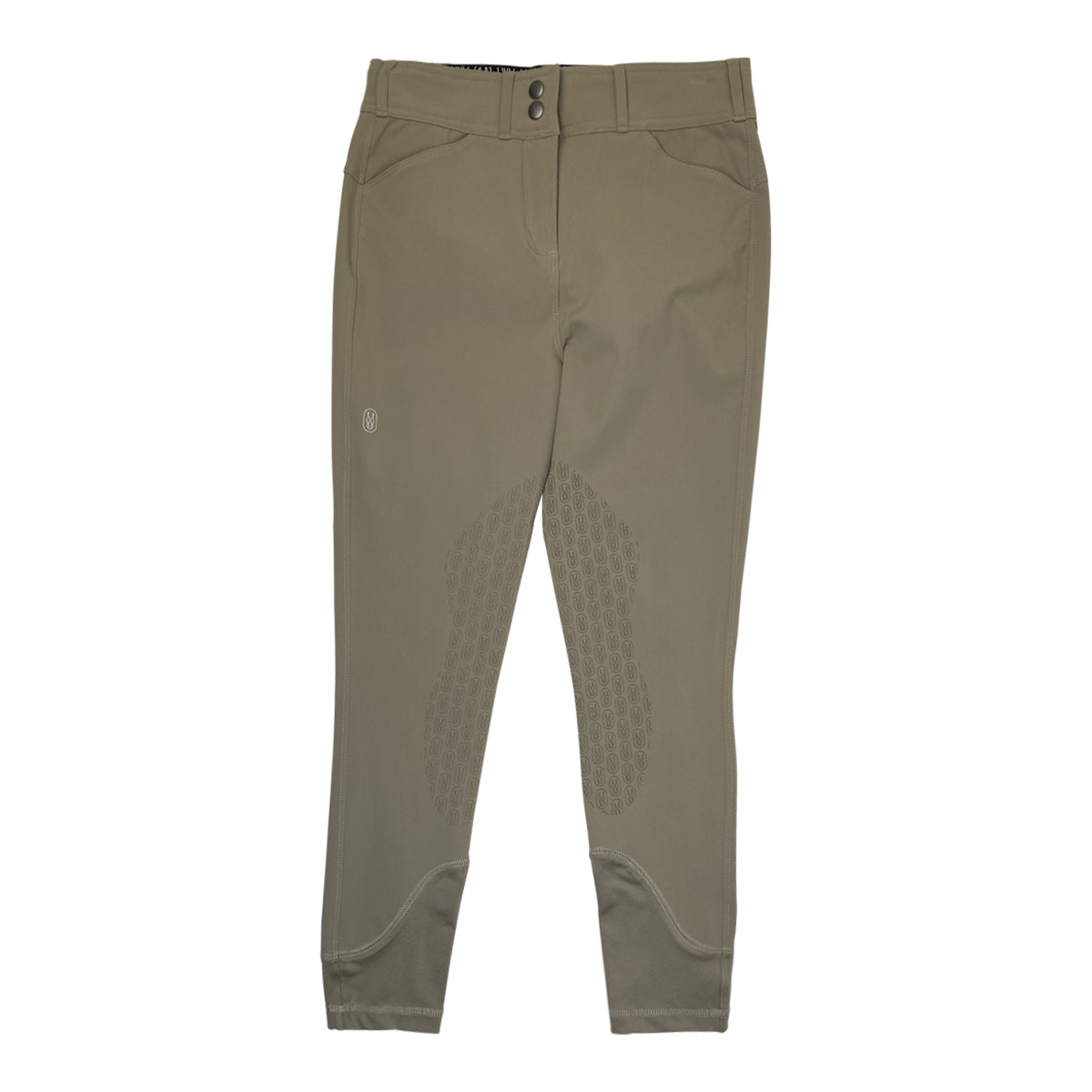 Weather or Not Equestrian 'Stay Dry' Knee Patch Breech in Tan