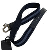 Cavalleria Toscana Jacquard Elastic Belt in Black/Grey Stripes