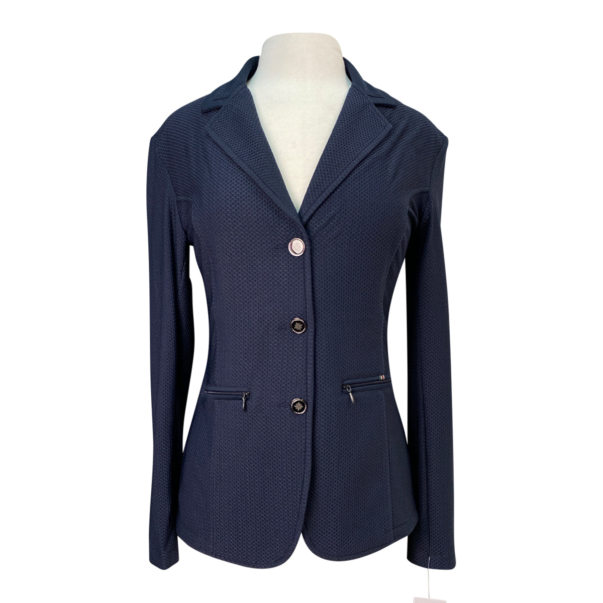 Espoir Mesh Show Jacket in Navy 