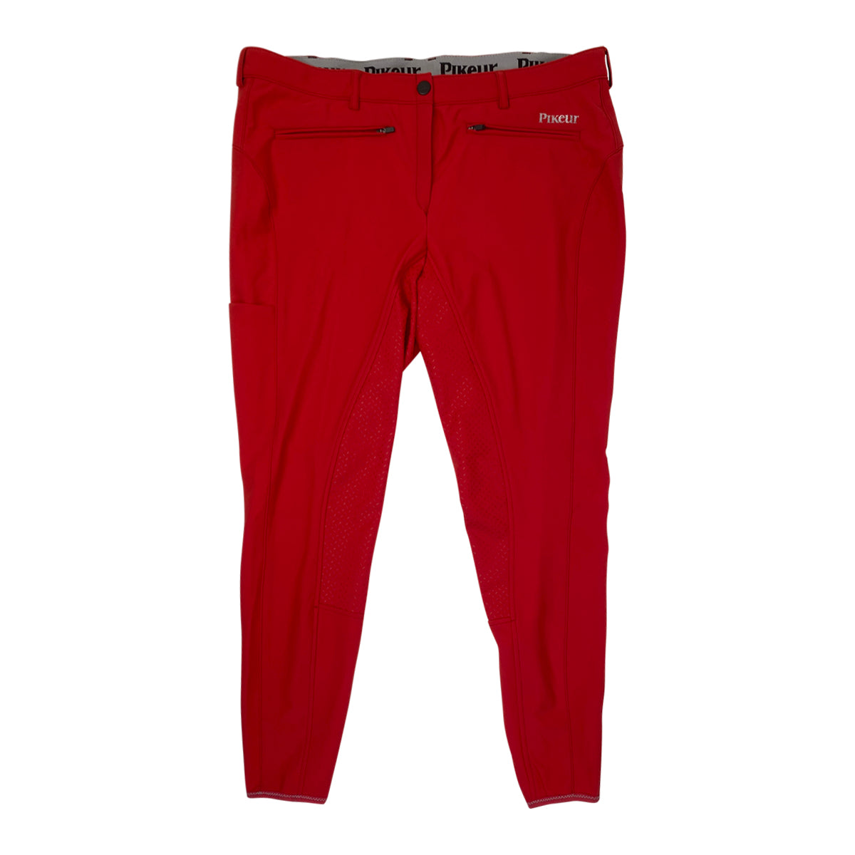 Pikeur 'Tessa' Full Grip Breeches in Bright Red