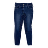 Front of Goode Rider 'Vogue' Jean Full Seat Breech in Blue Denim - Women's 28