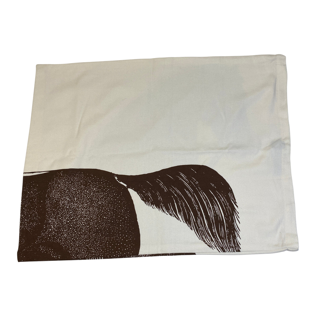 Thomas Paul Bridled Horse Pillowcases (Set of 2) in Antique White/Brown