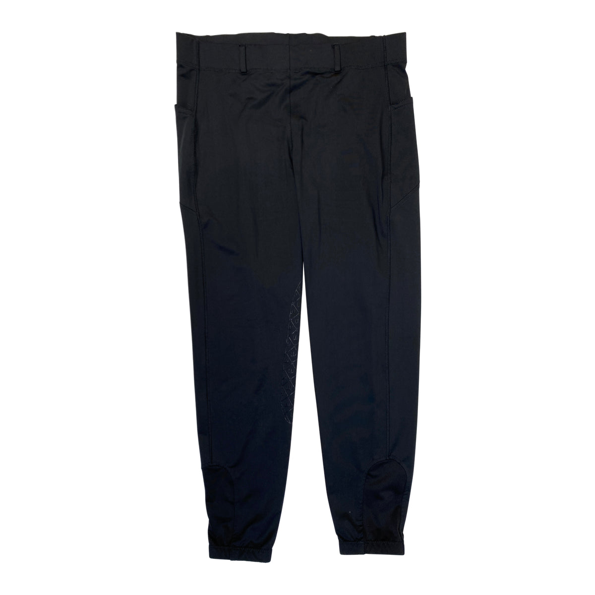 Ovation 'AeroWick' Silicone Griptec Riding Tights in Black - Women's XL