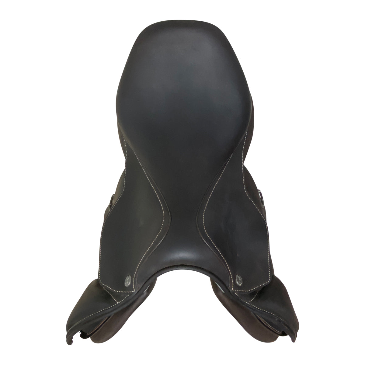 Voltaire 'Blue Infinite' Saddle in Chocolate