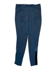 Front of Kerrits 'Freestyle' Knee Grip Pocket Tight in Neptune - Women's 1X
