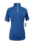 Equisite 'Elaine' Show Shirt in Midnight Blue