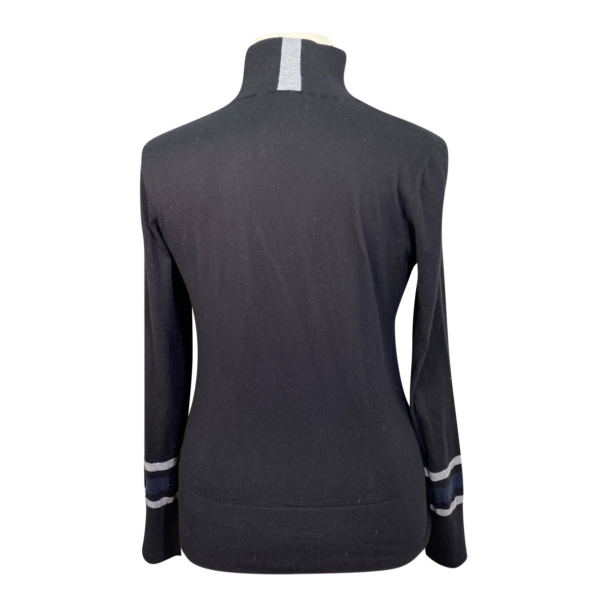 Asmar Equestrian Turtleneck Sweater in Black