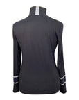 Asmar Equestrian Turtleneck Sweater in Black