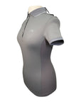 Equiline 'Ellae' Polo Shirt in Frost Grey
