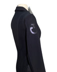 Cavalleria Toscana R-EVO Light Tech Zip Knit Show Jacket in Black w/Black