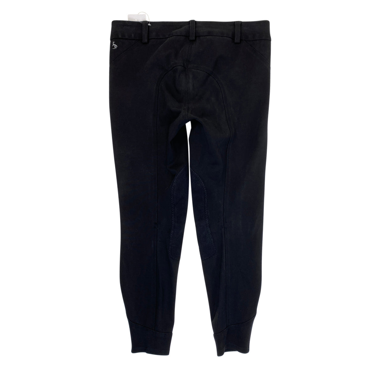 Free x Rein Self Patch Breeches in Black