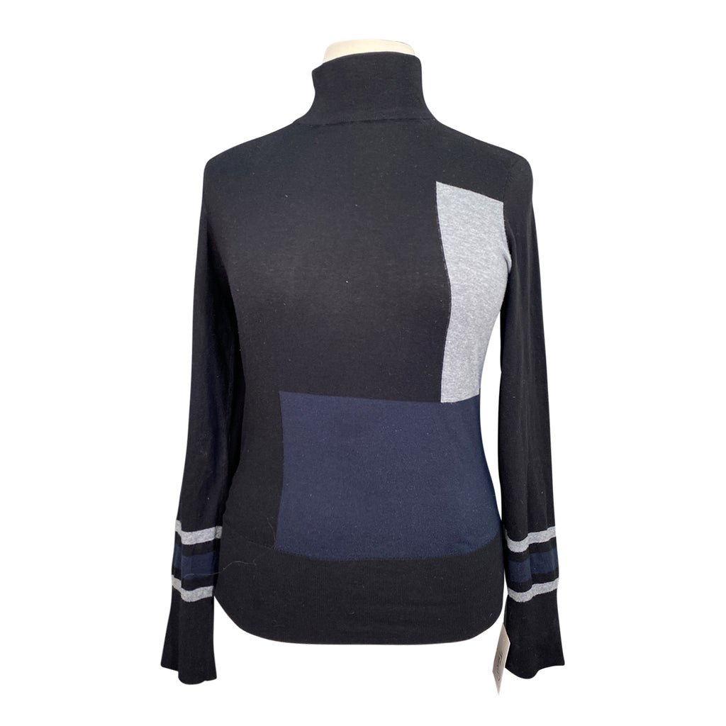 Asmar Equestrian Turtleneck Sweater in Black