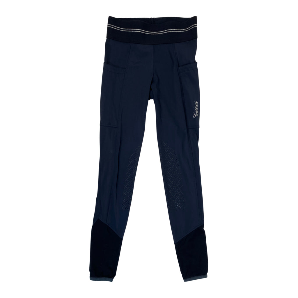 Tattini Riding Tights in Navy