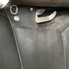 Voltaire 'Blue Infinite' Saddle in Chocolate