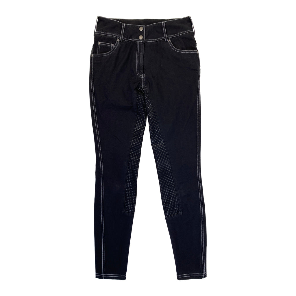 Goode Rider Vogue Jean Full Seat Breech in Black - Women's 26R
