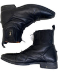 Tredstep 'Donatello' Front-Zip Paddock Boots in Black - EU 40 (Women's US 9.5)