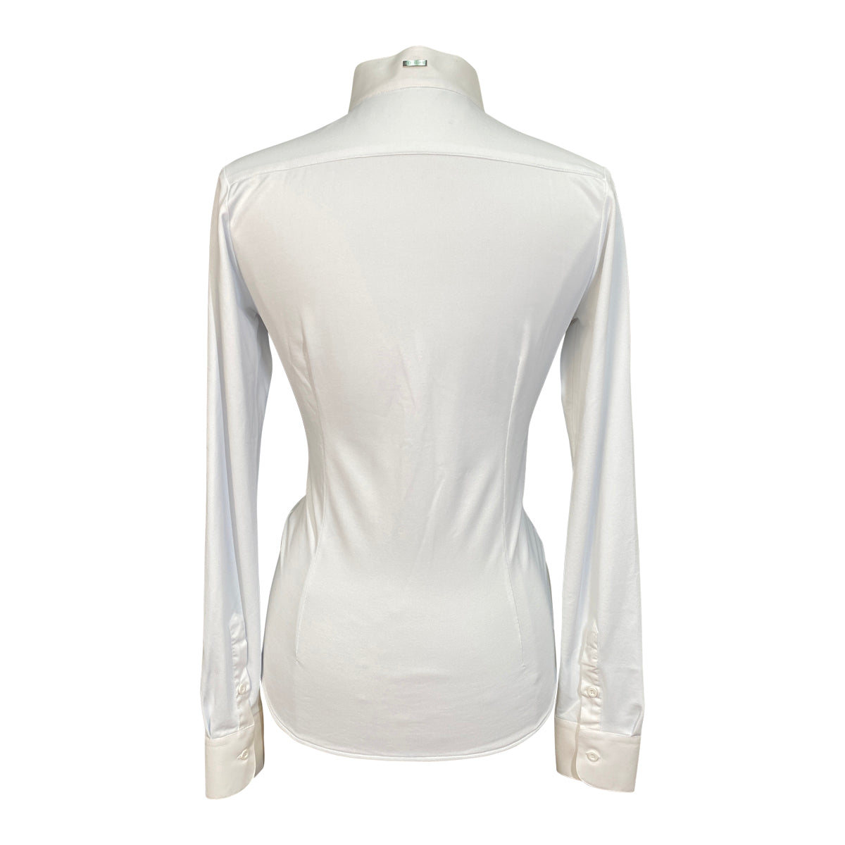 Equiline 'Victoria' Long Sleeve Show Shirt in White
