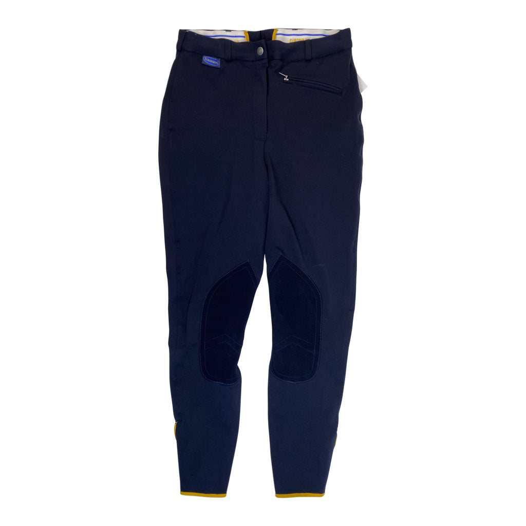 Euroriding Knee Patch Breeches in Navy