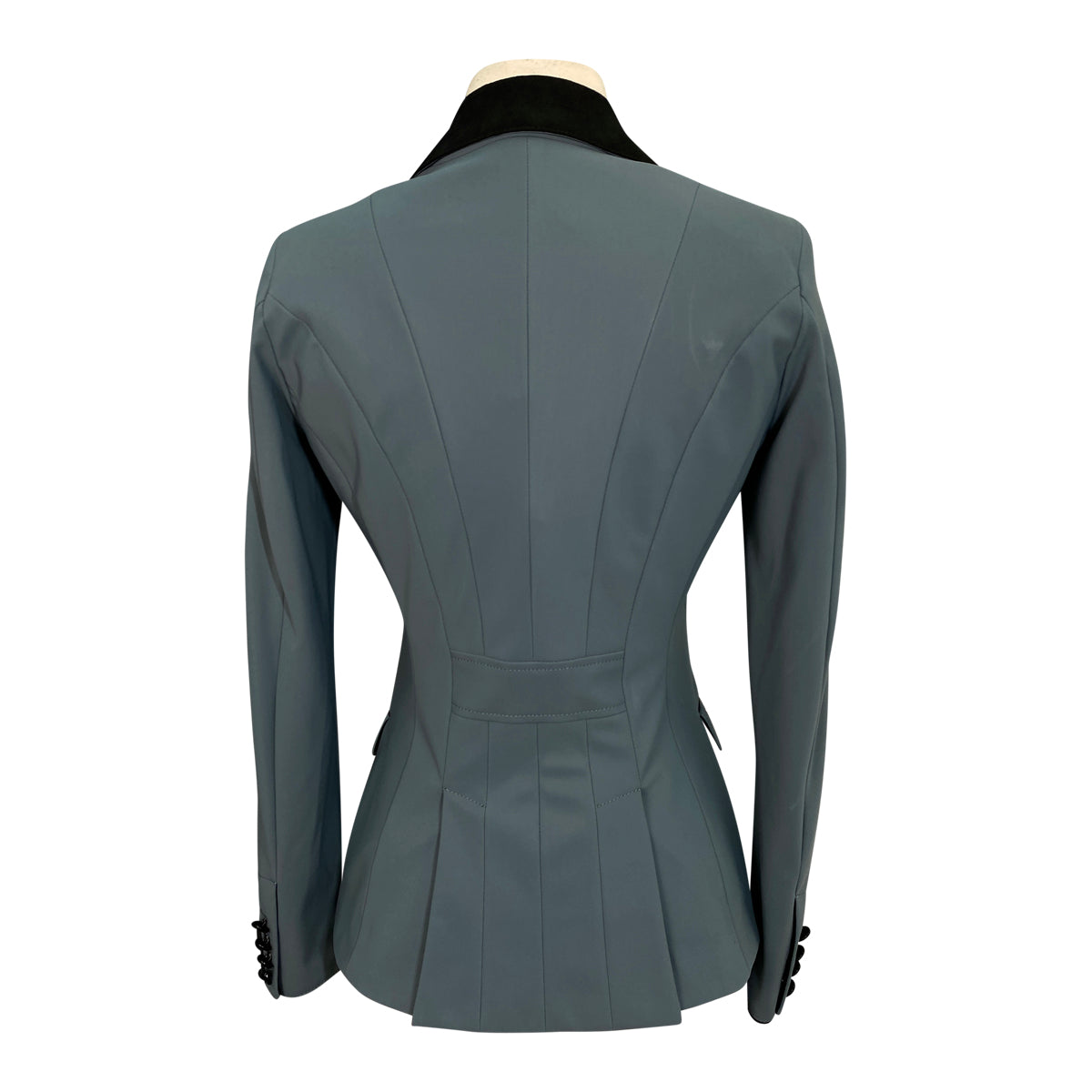 Back of Cavalleria Toscana &#39;GP&#39; Competition Jacket in Stone Grey