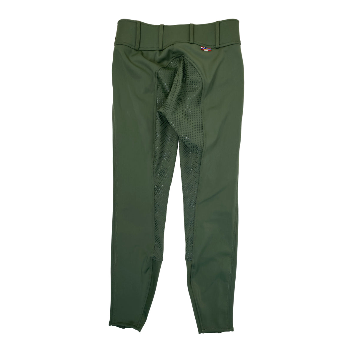 Horze 'Grand Prix' Thermo Full Seat Breeches in Olive - Women's 30
