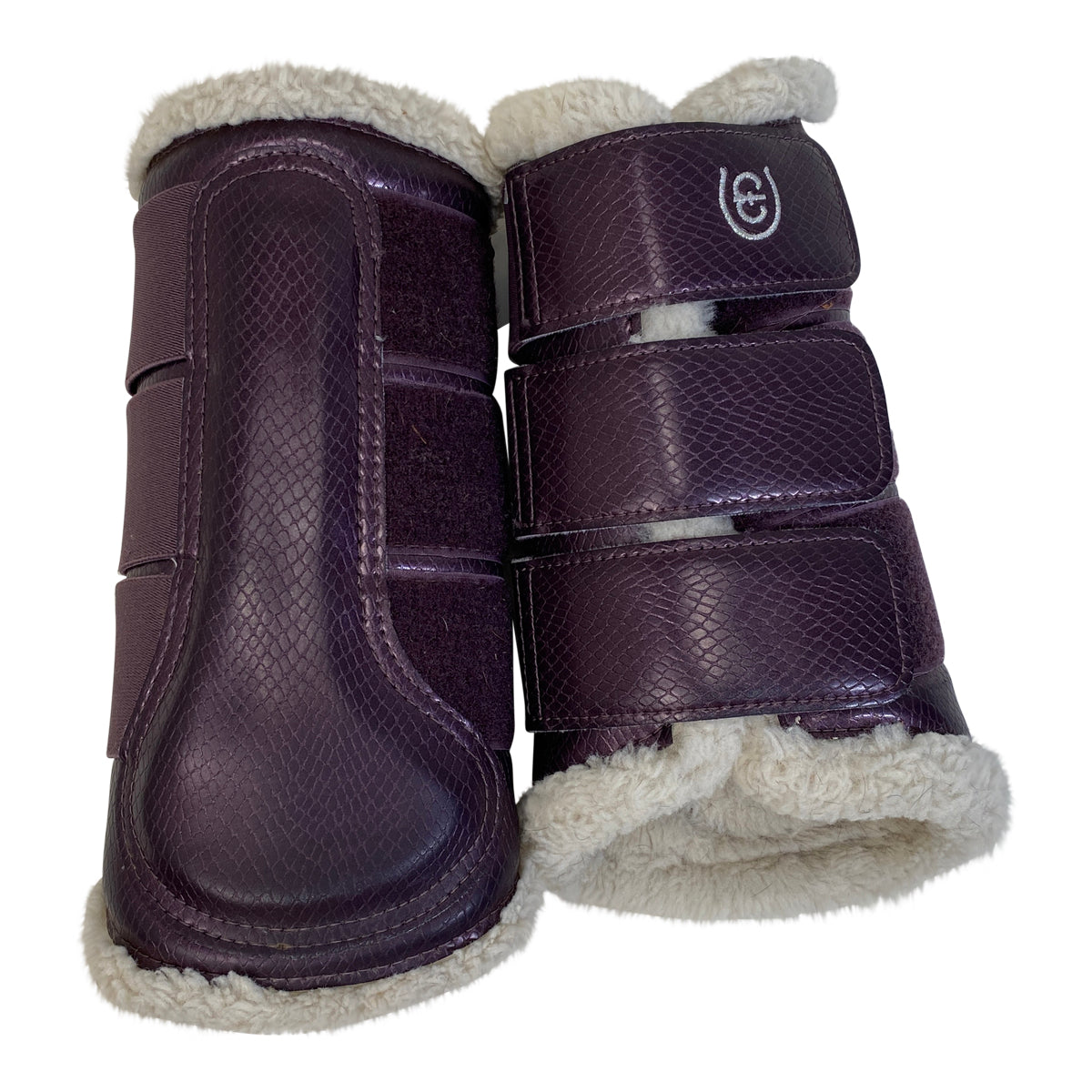 Equestrian Stockholm Brushing Boots in Orchid Bloom
