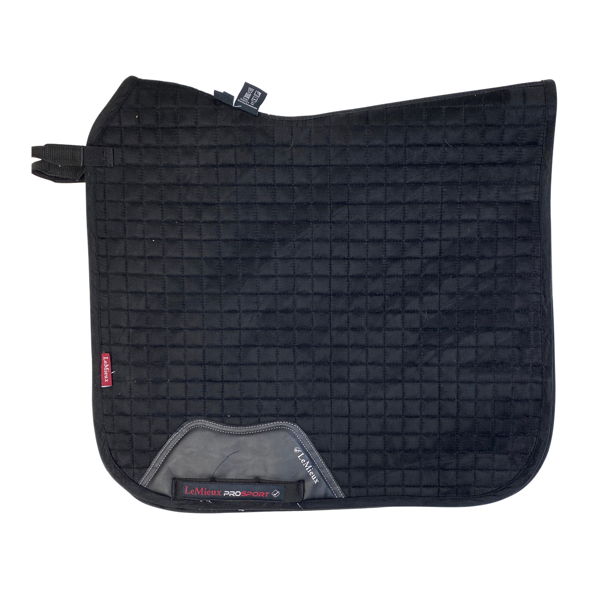 LeMieux Suede Dressage Pad in Black